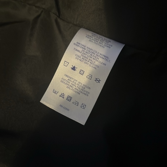 Lands’ End S 6 Small Puffer coat long hooded winter jacket small gray - Picture 5 of 6